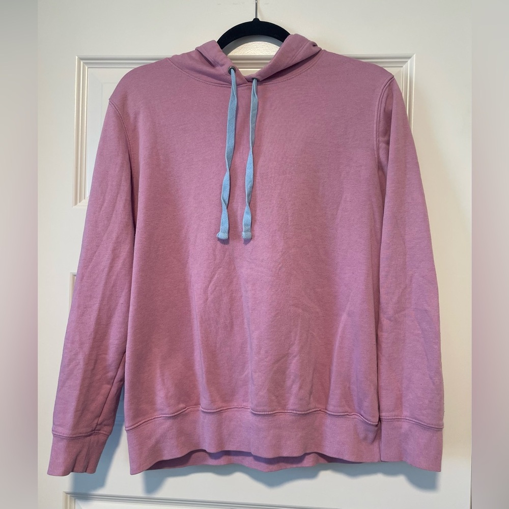 Women’s Purple Hoodie w/ Blue Strings